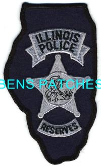 ILLINOIS,ILLINOIS POLICE RESERVES SUBDUED 1 STATE SHAPED_wm